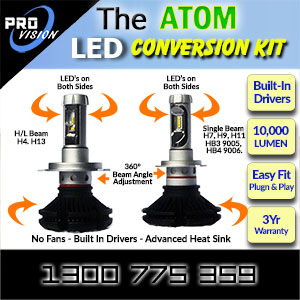 The ATOM LED Conversion Kits Features